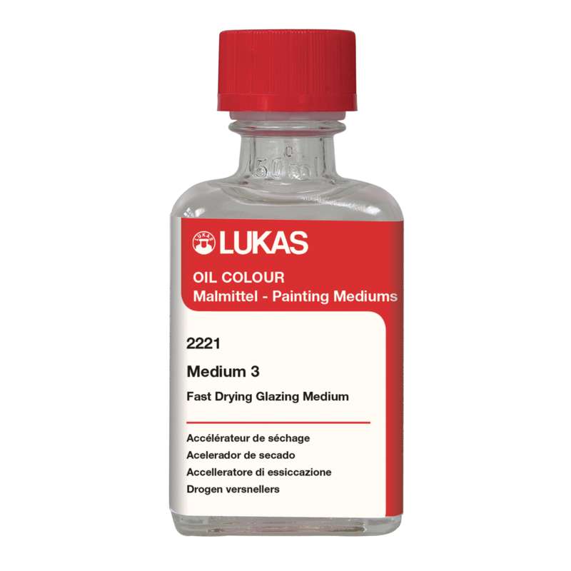 Médium Lukas III pour peinture à l'huile, 50 ml