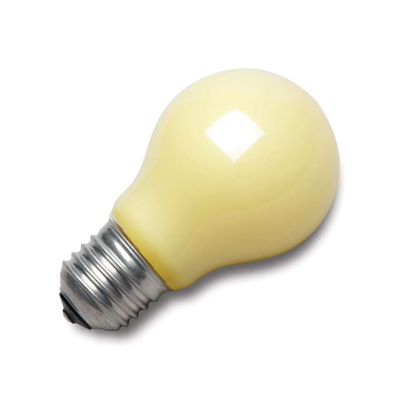 Ampoule spéciale lampe jaune