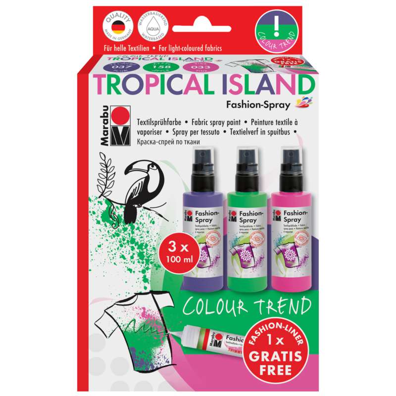 Coffrets Fashion Spray - Tropical Island