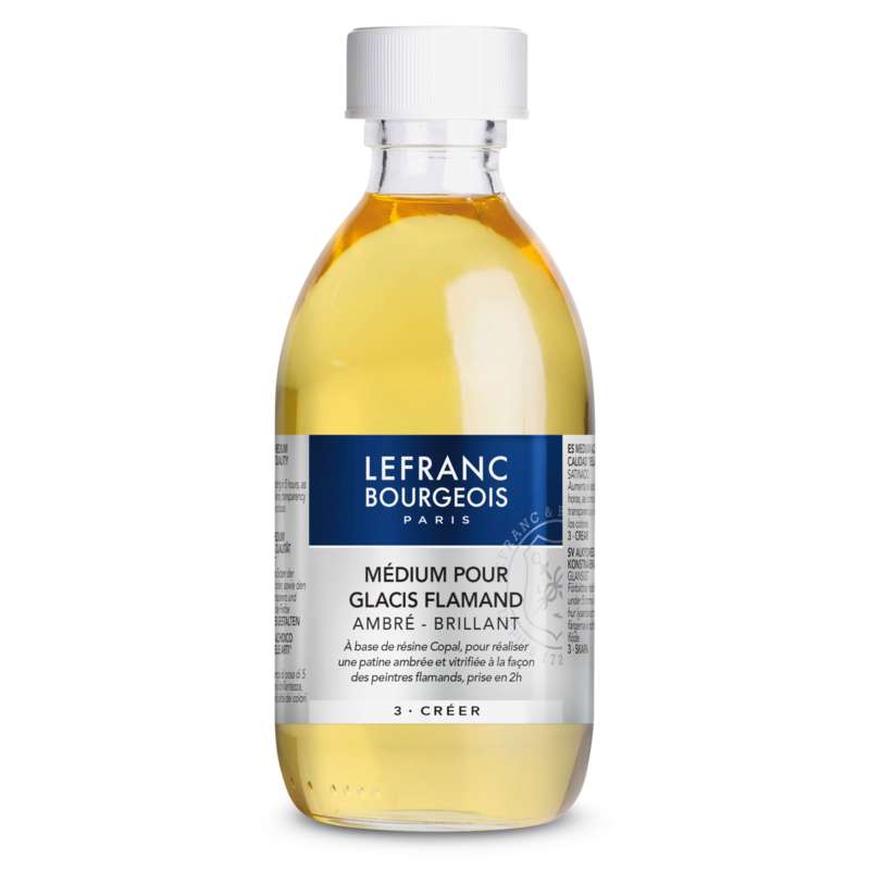 Médium pour glacis Flamand Lefranc Bourgeois, 250 ml