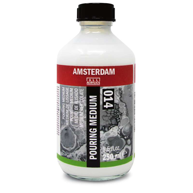 Médium de lissage Amsterdam, spécial pouring, 1 L