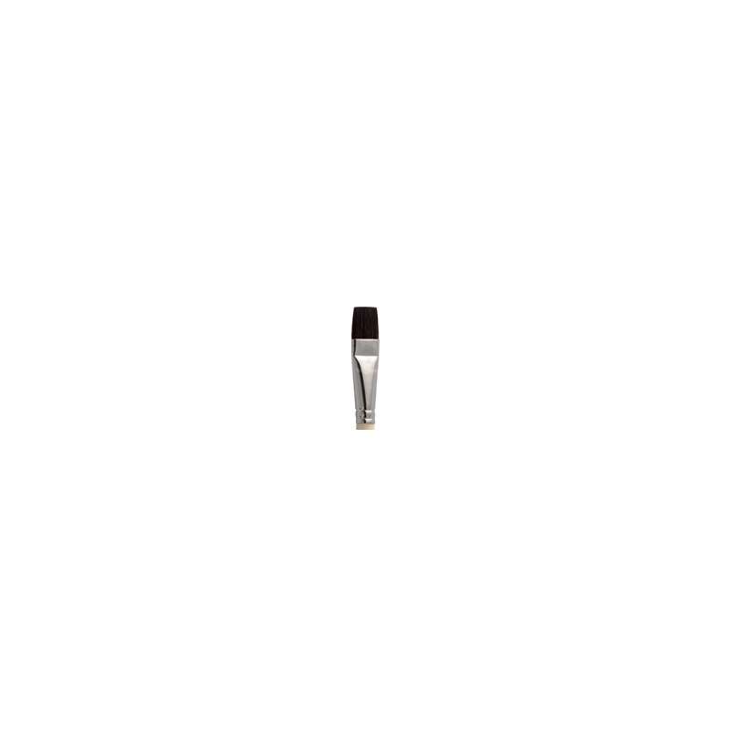 Pinceaux poils de boeuf, série 352 CC - Léonard (pointe plate courte), Taille 2, Largeur 3mm