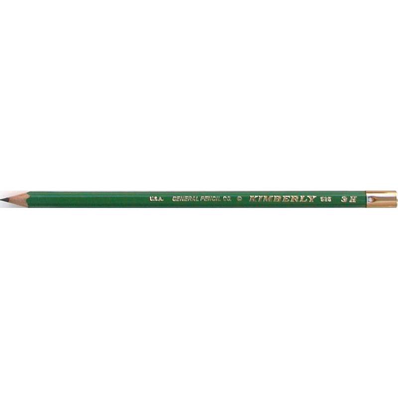 Crayon graphite Kimberly, Crayon à l'unité, 3H