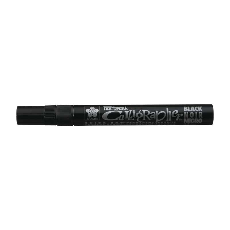 Feutre Pigma Pen Touch Calligrapher, 5 mm - Noir