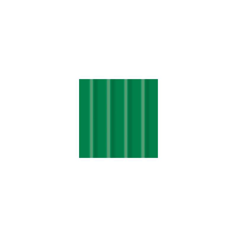 Carton ondulé de couleur Ursus, 50 x 70 cm - 260 g/m² - ondulation large, Vert foncé
