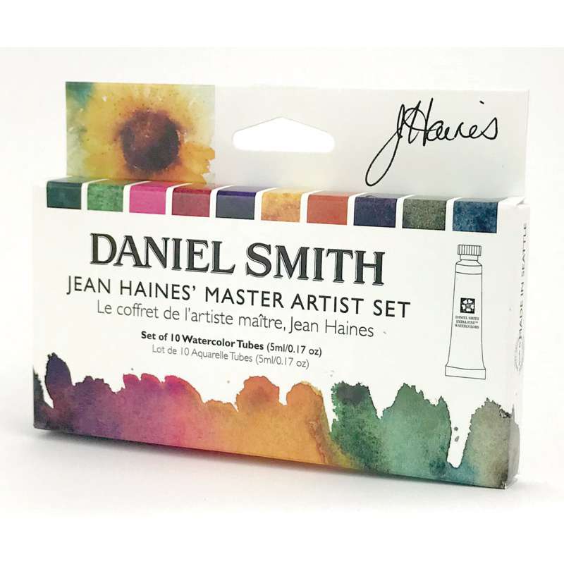 Coffret Jean Haine Daniel Smith, Set, 10 x 5 ml