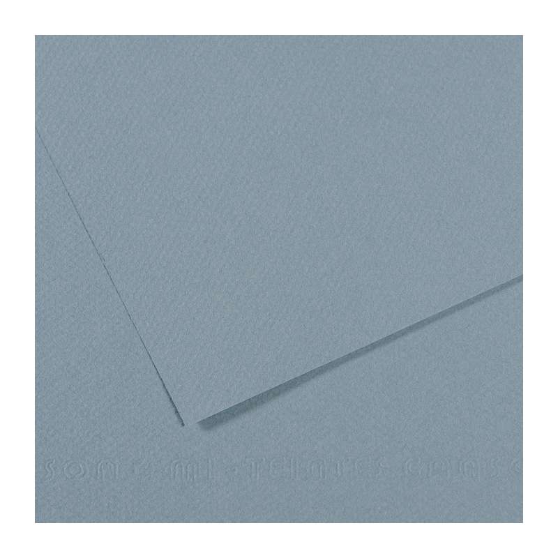 Papier mi-teintes Canson, 75 x 110 cm (Grand aigle) - 160 g/m², Bleu clair