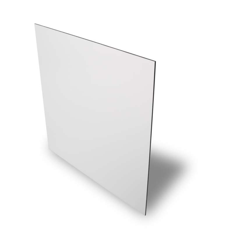 Plaque en aluminium Dibond, 20 x 20 cm - 158 gr, 2. Carrés