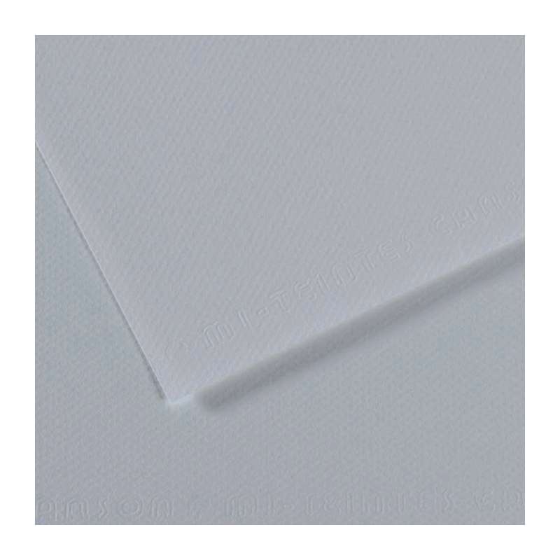 Papier mi-teintes Canson, 50 x 65 cm (Raisin) - 160 g/m², Bleu acier