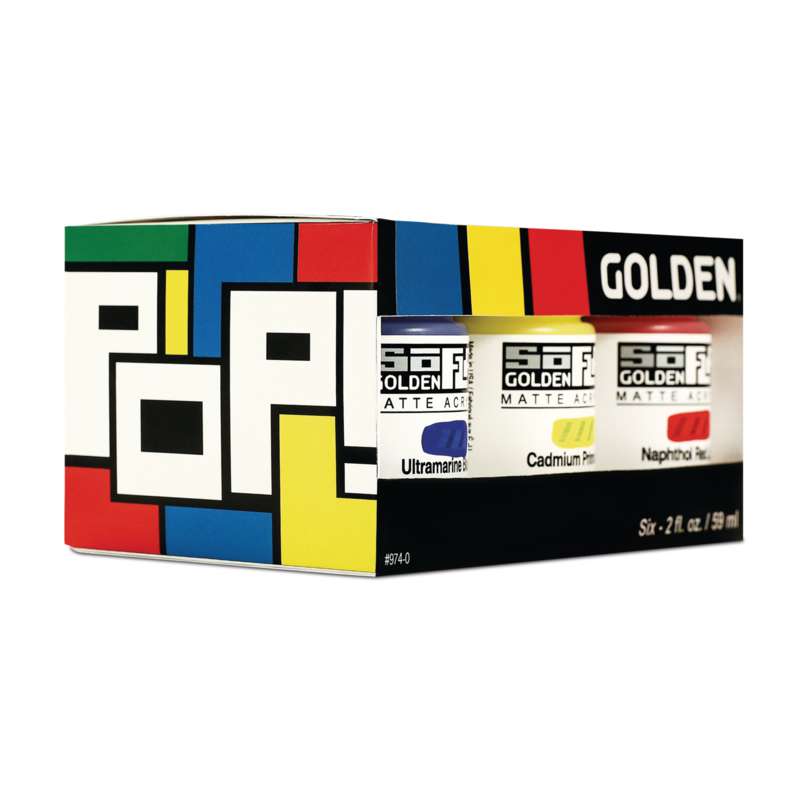 Set SoFlat Golden, 6 x 59 ml, Set Pop