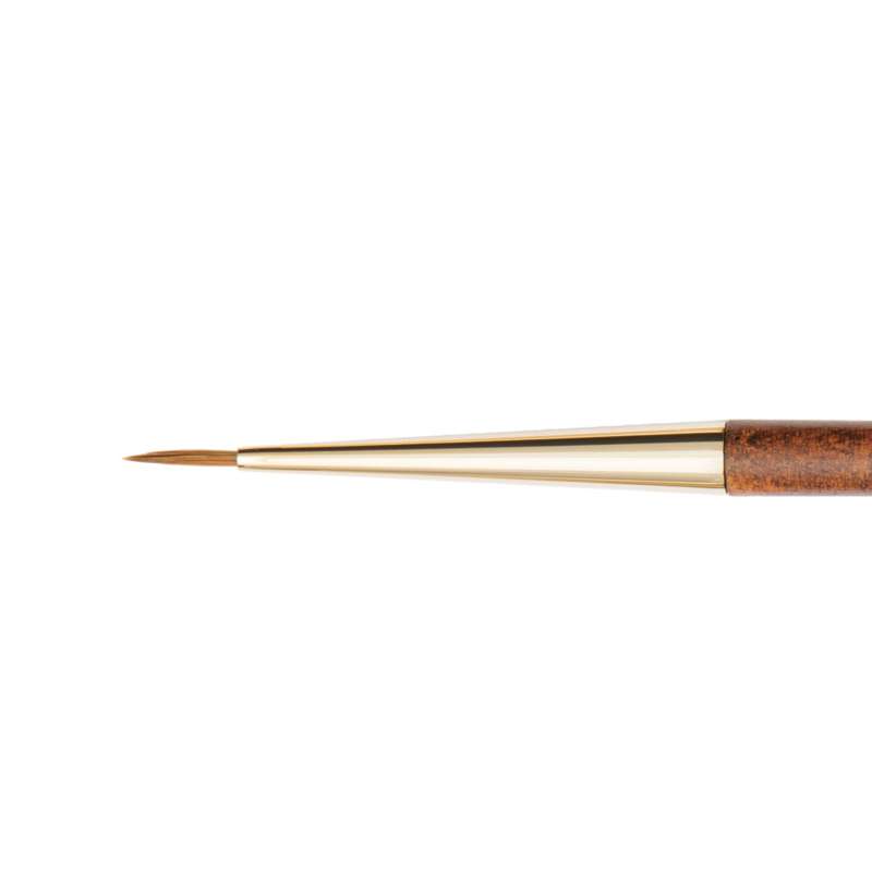 Pinceau Isabey martre Kolinsky pointe ronde fine, série 6227, Taille 2 - Larg. 1,3 mm