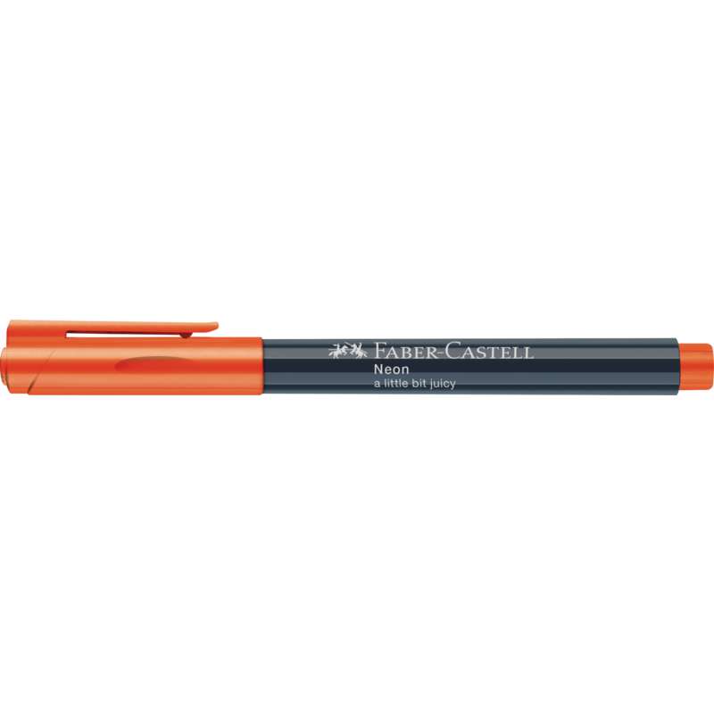 Feutre Neon Marker Faber-Castell, Orange Juicy