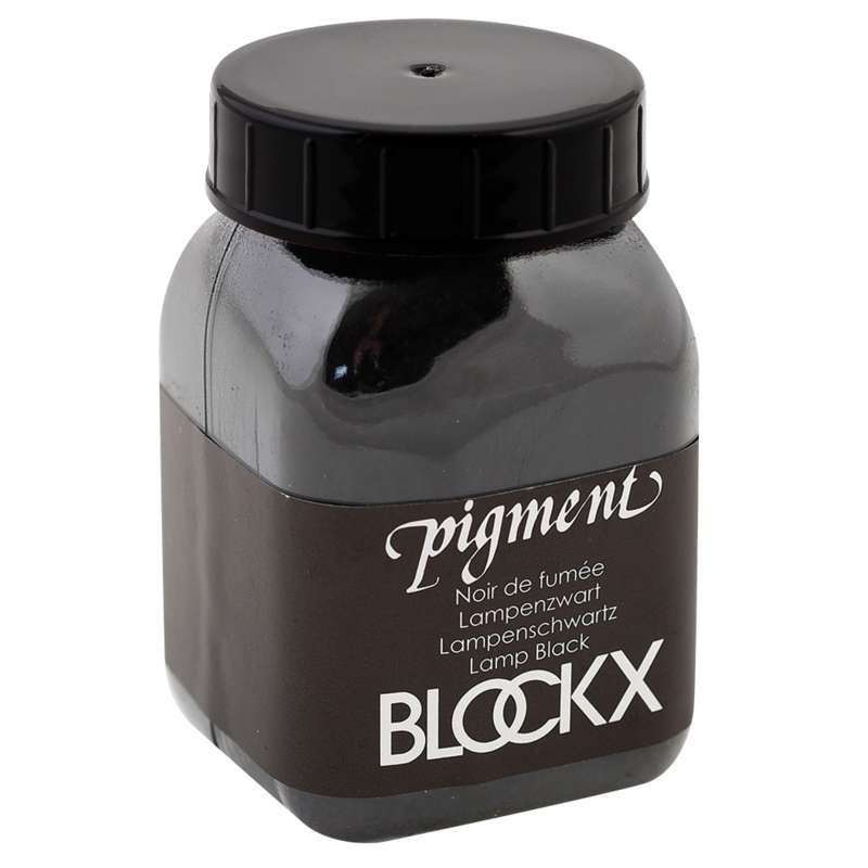 Pigment extra-fins Blockx, Noir de fumée 20 g