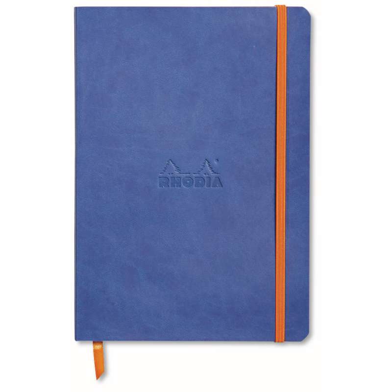Carnet Rhodiarama Goalbook dots, Saphir, A5, 14,8 cm x 21 cm, 90 g/m²