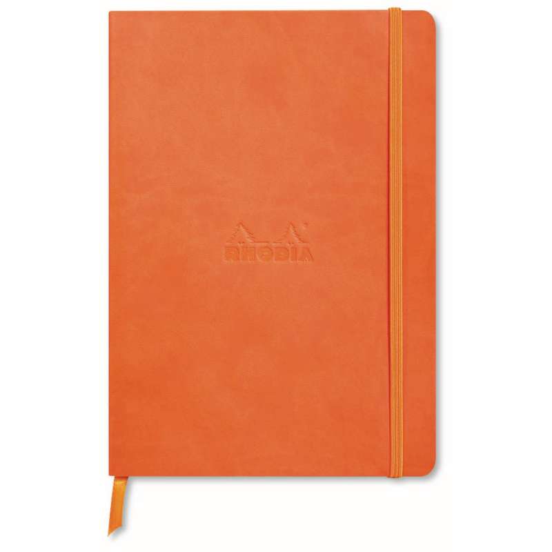 Carnet Rhodiarama Goalbook dots, Tangerine, A5, 14,8 cm x 21 cm, 90 g/m²