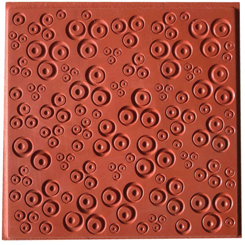 Plaque de texture Cernit, Contemporary clovers