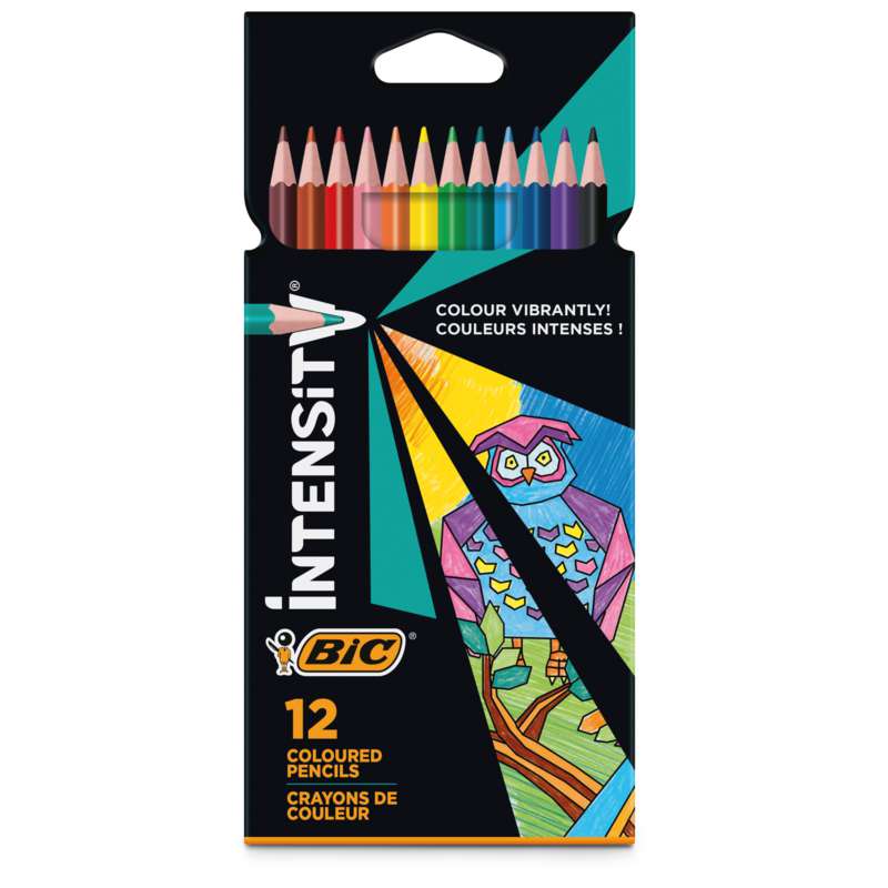 Coffrets crayons de couleur Bic® Color Up, Set, 12 crayons
