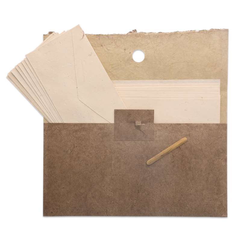 Pochette de papier à lettres de couleur \\Yack\\\