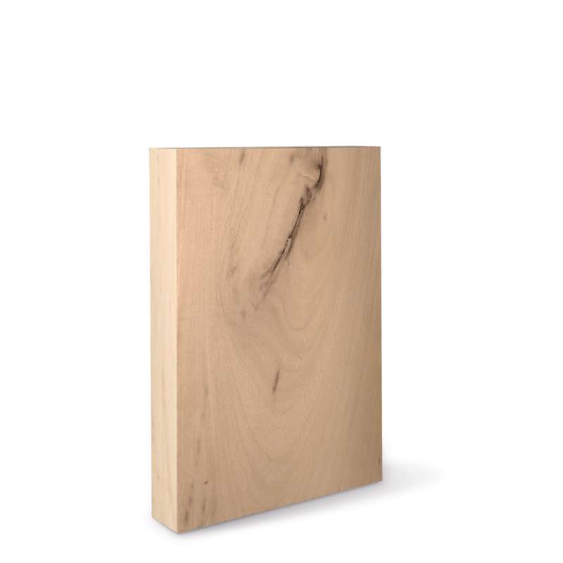 Abachi (bois tendre pour la sculpture), 20 x 30 x 5 cm